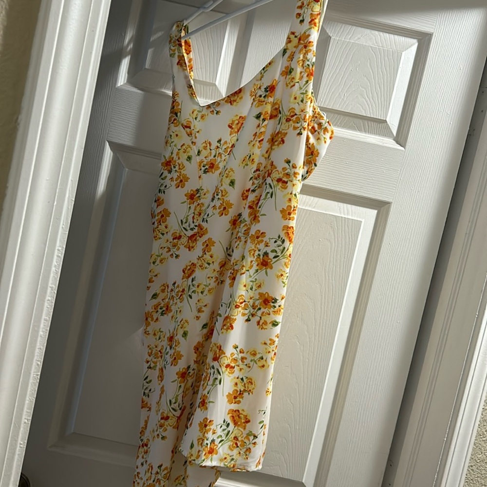 Brand new lulu dress with flowers